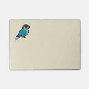 Turquoise Green-cheeked Conure Post-it® Notes