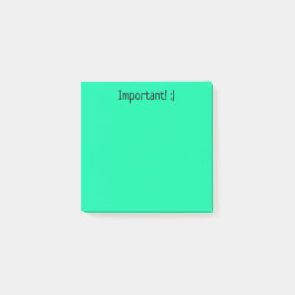 Turquoise/Green Post-it® Notes