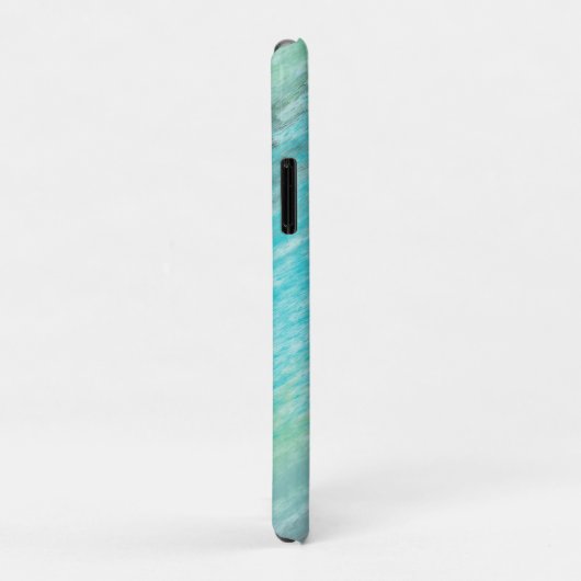 Turquoise, Groen en Mauve Marmer Abstract Case-Mate iPhone Case (Achterkant/rechts)