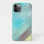 Turquoise, Groen en Mauve Marmer Abstract Case-Mate iPhone Case (Achterkant)