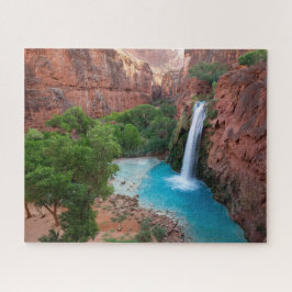 Turquoise Havasu-Herfsten in Grand Canyon Legpuzzel