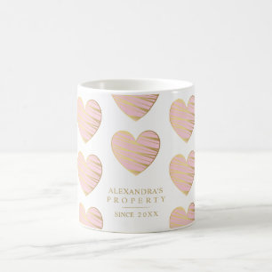 Turquoise Heart Best Friends All Occasion Koffiemok