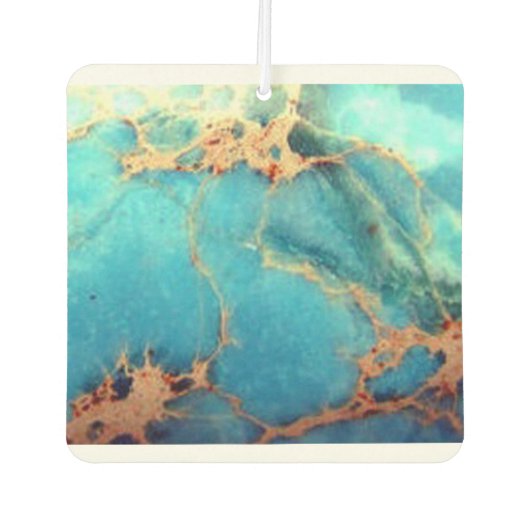 Turquoise Heart Luchtverfrisser (Voorkant)