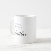 Turquoise Heart, word jij mijn godmoeder voorstel? Koffiemok (Voorkant links)