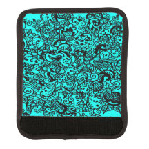 Turquoise Henna geïnspireerde Floral