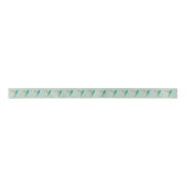 Turquoise Hummingbird Satin Ribbon Lint (Voorkant)