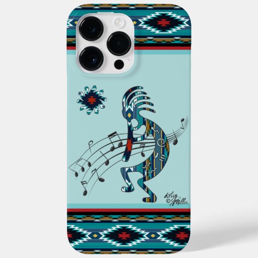 Turquoise iPhone Case (Achterkant)
