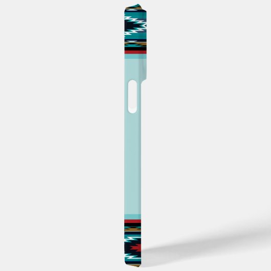 Turquoise iPhone Case (Achterkant / Rechts)
