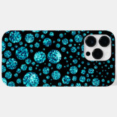 TURQUOISE IRIDESCENT DIAMOND KIJK Case-Mate iPhone CASE (Achterkant (horizontaal))