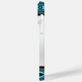 Turquoise Kokopell iPhone Case (Achterkant / Links)