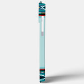 Turquoise Kokopell iPhone Case (Achterkant / Links)