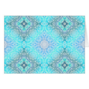 Turquoise Lace Mandala