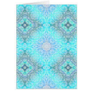 Turquoise Lace Mandala