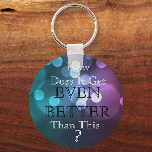 Turquoise & Lavender HDIGEBBT ? Porte-clés (Recto)