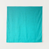Turquoise leather skin texture skin wandkleed (Voorkant (horizontaal))