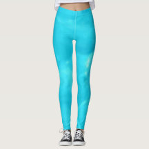 Turquoise leggings