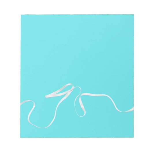 Turquoise & Lint Notitieblok (Voorkant)