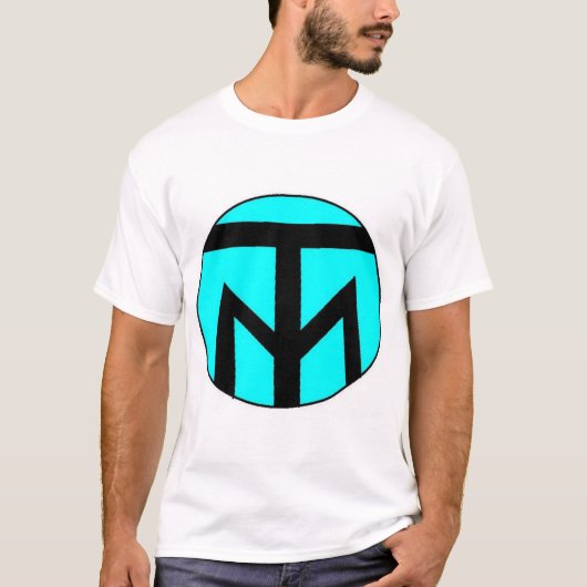 TURQUOISE LOGO T-SHIRT (Voorkant)