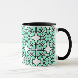 Turquoise lussen mok