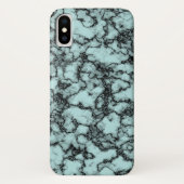Turquoise Marble Pattern Case-Mate iPhone Case (Achterkant)