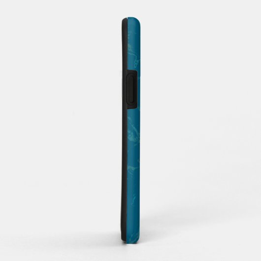 Turquoise marmer Case-Mate iPhone case (Achterkant/rechts)