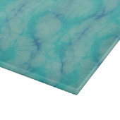 Turquoise marmer snijplank (Hoek)