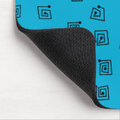 Turquoise Mazes Muismat (Hoek)