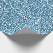 Turquoise Mermaid Glitter       Cadeaupapier (Hoek)