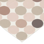 Turquoise Mocha Geometric Table Runner Lange Tafelloper (Hoek)