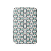 Turquoise Moroccan Pattern Badmat (Voorkant Verticaal)