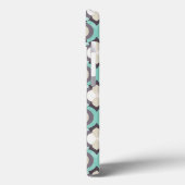 Turquoise Moroccan Pattern Case-Mate iPhone Case (Achterkant / Links)