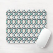 Turquoise Moroccan Pattern Muismat (Met muis)