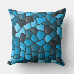 Turquoise Mosaic Sierkussen