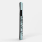 Turquoise Motif Motif BT iPhone 5 Coque (Dos/Droite)