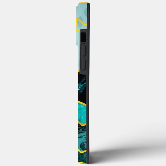 Turquoise Mountains Case-Mate iPhone Case (Achterkant / Links)