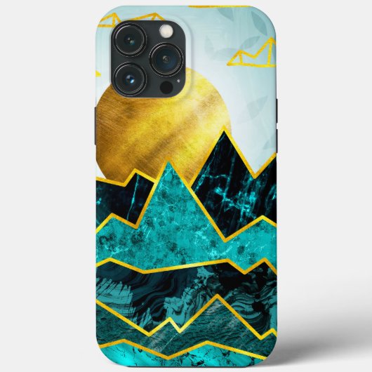 Turquoise Mountains Case-Mate iPhone Case (Achterkant)