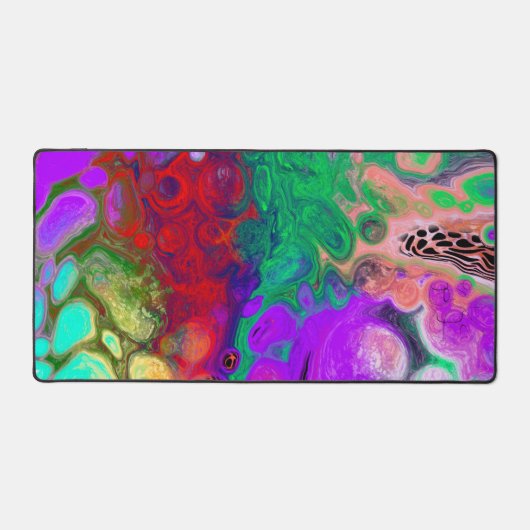 Turquoise, noir, violet, couleur vive (Recto)