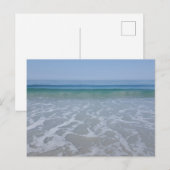 Turquoise Oceaan Golf Briefkaart (Voorkant / Achterkant)