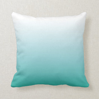 TURQUOISE OMBRE PILLOW KUSSEN
