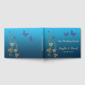 Turquoise, Or, Floral Violet, Papillons Livre d'or (Complet)