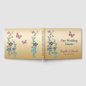 Turquoise, Or, Floral Violet, Papillons Livre d'or (Complet)