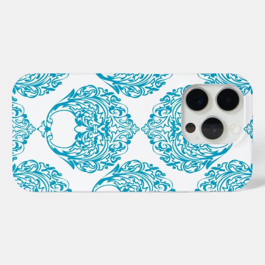 Turquoise ornament Case-Mate iPhone case (Achterkant (horizontaal))