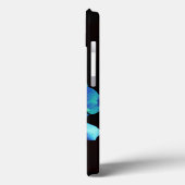 Turquoise Pastel Rainbow Rose iPad Mini coque (Verso / Gauche)