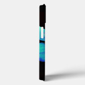 Turquoise Pastel Rainbow Rose iPad Mini coque (Verso / Droite)