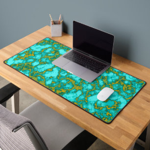 Turquoise Pattern Bureaumat