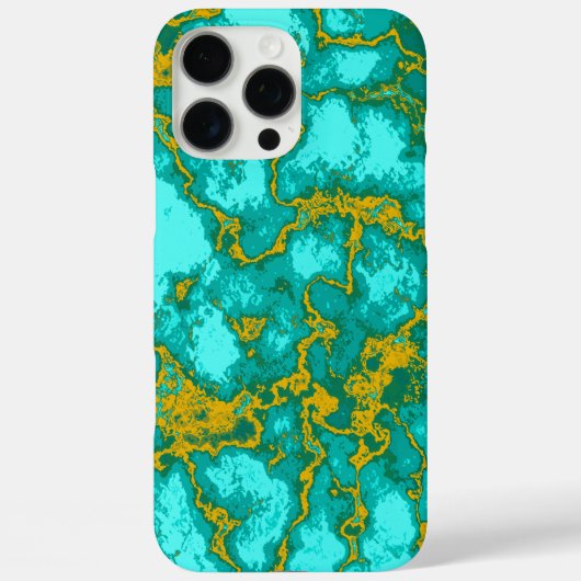 Turquoise Pattern Case-Mate iPhone Case (Achterkant)