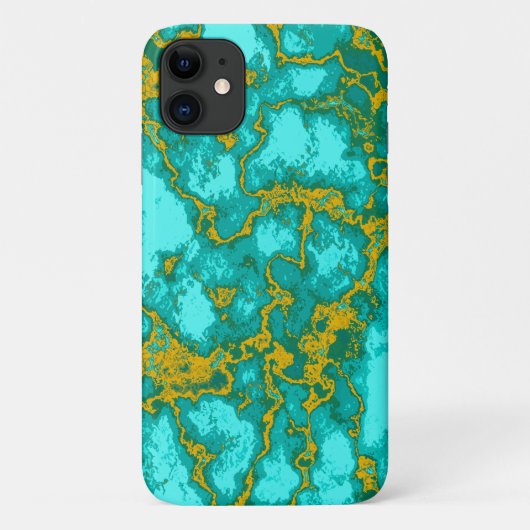Turquoise Pattern Case-Mate iPhone Case (Achterkant)