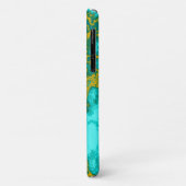 Turquoise Pattern Case-Mate iPhone Case (Achterkant/links)