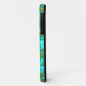 Turquoise Pattern Case-Mate iPhone Case (Achterkant/links)