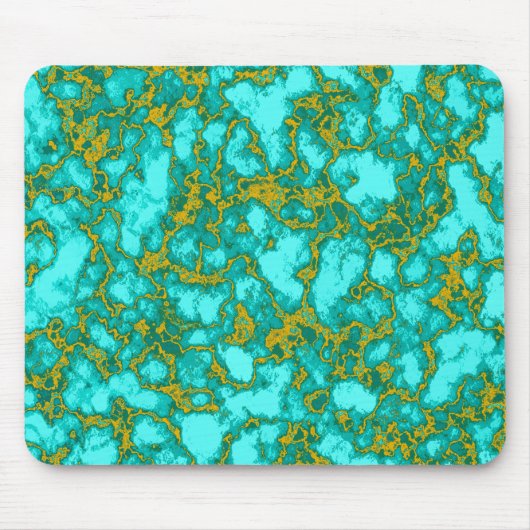 Turquoise Pattern Muismat (Voorkant)